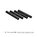 21.5x19.5x1000mm% 100 karbon fiber 3K Twill Mat Tüpleri